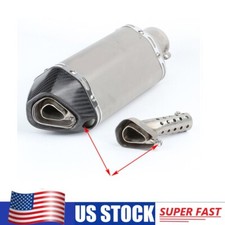Silenciador delantero motocicleta AKRAPOVIC DB Killer deflectores escape silenciador lata tubo