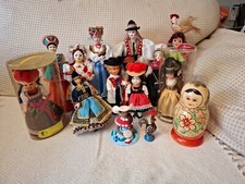 Konvolut 14 x Original TRACHTENFIGUR zum Teil mit Schlafaugen