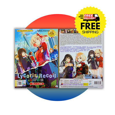 Lycoris Recoil (Vol 1 - 13 End) Complete TV Series English Dubbed