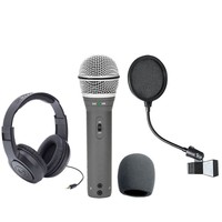 Samson Q2u Handheld Dynamic Usb Mic W/ Headphones + Pop Filter + Foam Windscreen on sale Samson Q2u Handheld Dynamic Usb Mic W/ Headphones + Pop Filter + Foam Windscreen on sale