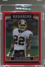 2006 Topps Chrome Red Refractor 216/259 Carlos Rogers #46 0af