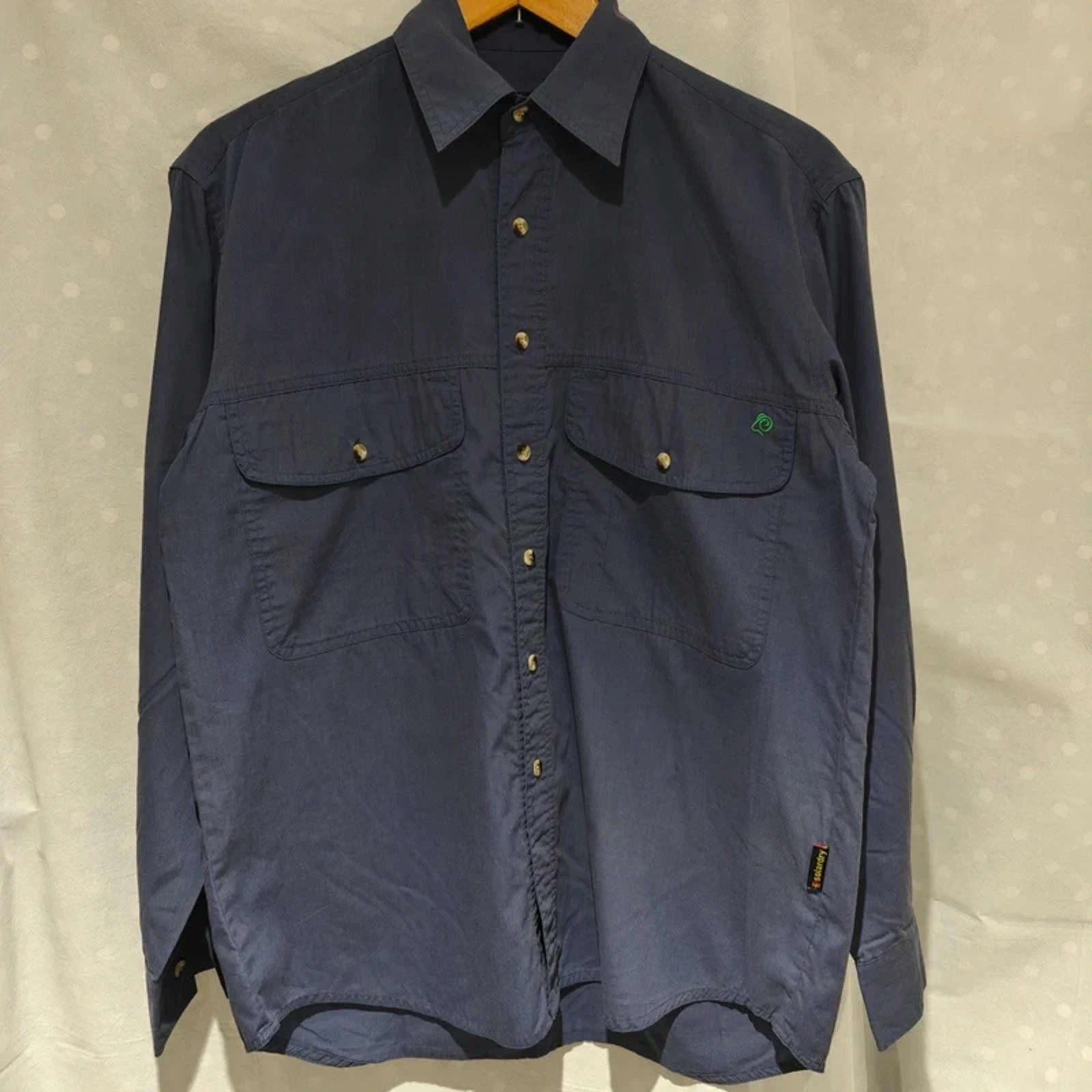 Craghoppers mens Solar dry navy outdoor hiking shirt size small