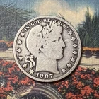 1907 Barber Half Dollar 🇺🇸