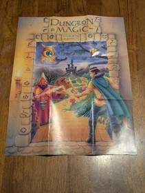 Dungeon Magic Sword of the Elements TAI-DM-US NES Nintendo Insert Poster Only