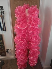 Pink sequin Organza Boa Drag Queen - Burlesque - Pride