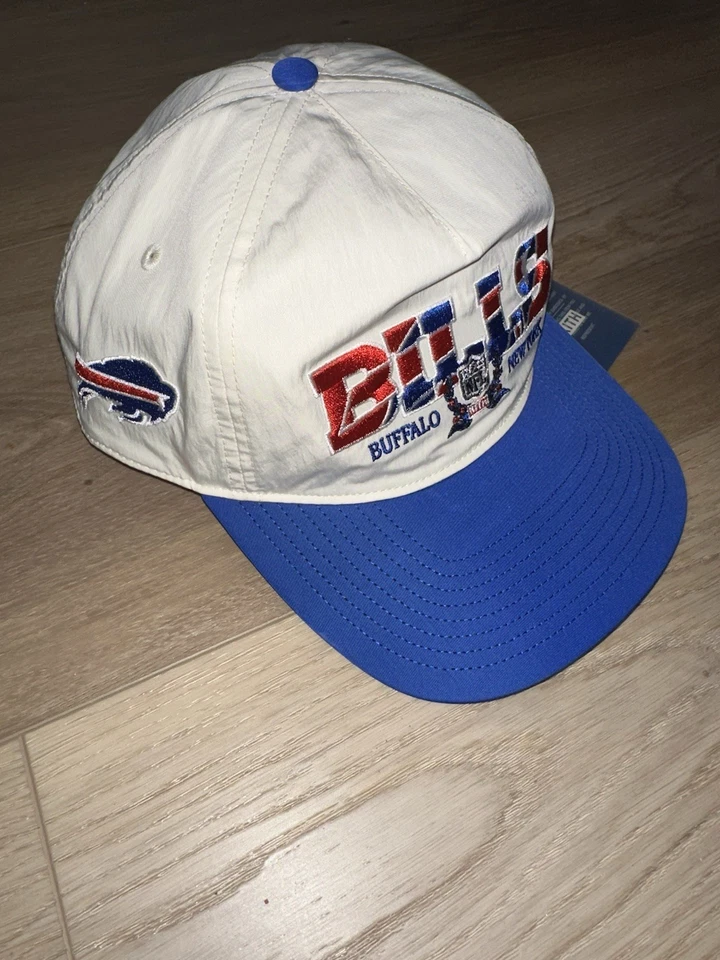 Kith NFL Buffalo Bills Nylon Hitch White Snapback 2025 In Hand! Ships Fast - Image 2 of 4