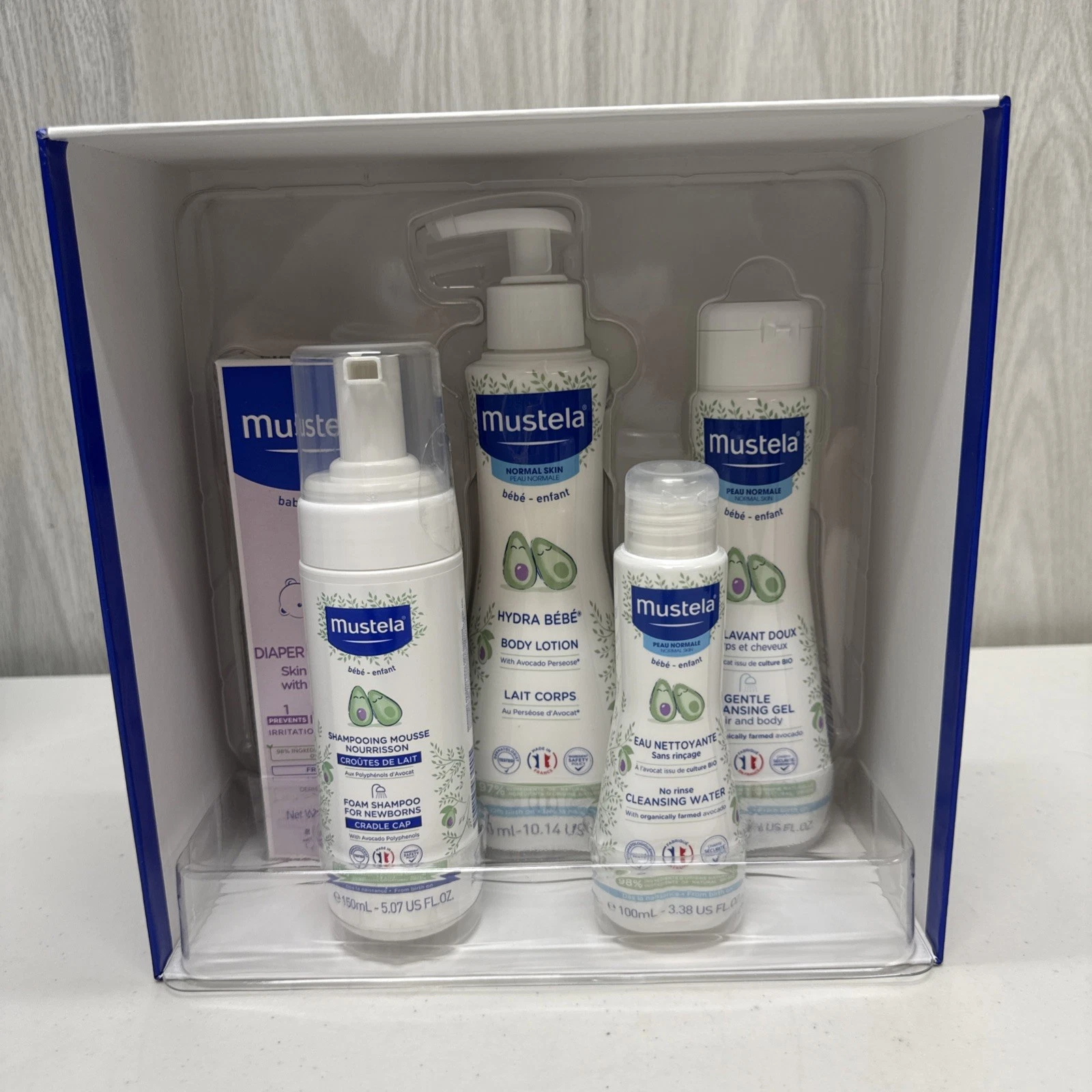 Mustela Baby Skincare Set Body Lotion Cleansing Gel Diaper Rash Cream for Babies
Opens in a new wind