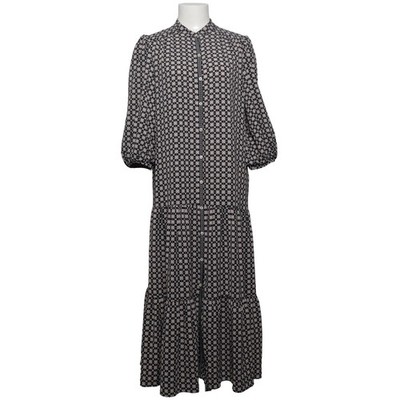 Max Studio, Maxikleid, Größe: L, Schwarz/Pink/Mehrfarbig #7zh