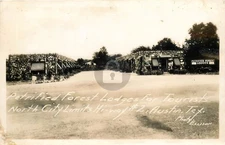 1930s Austin TX Texas Petrified Forest Tourist Lodges RPPC Photo Postcard COPY