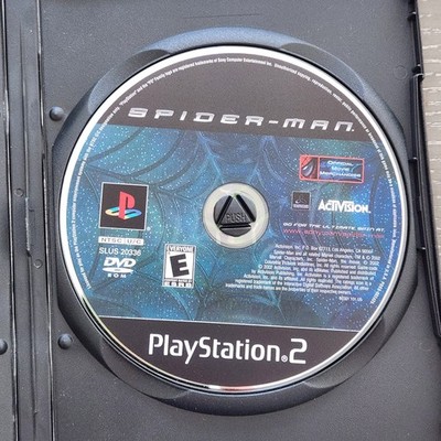 Spider-Man (PlayStation 2, 2002) , Disc Only
