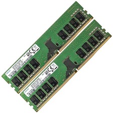 Samsung 16GB (2 x 8GB) Desktop Memory RAM DIMM PC4-21300 DDR4 2666 1.2V 288 P