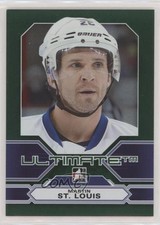 2012 ITG Ultimate Memorabilia 12th Edition Emerald /60 Martin St Louis HOF 01qm