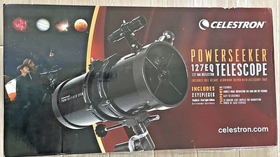 Celestron Powerseeker 127EQ Telescope with Tripod