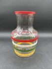 Vintage Anchor Hocking Fiesta Bands Juice Carafe/Pitcher Original Lid 1950’s