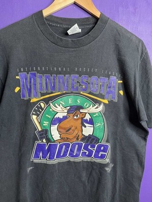 Vintage Vintage 90s Minnesota Moose hockey t-shirt AN68276