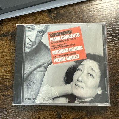 Schoenberg piano concerto Klavierstücke Berg sonata Webern UCHIDA BOULEZ Clevela