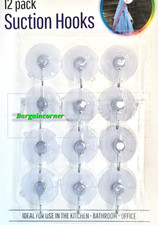 Suction Hooks Kitchen Bath (RY) Hanging Storage Hooks Reusable Suction Cup Hooks