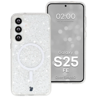 HandyhüLle FüR Galaxy S25 Fe Bizon Case Cover SchutzhüLle Etui HüLle Transparent