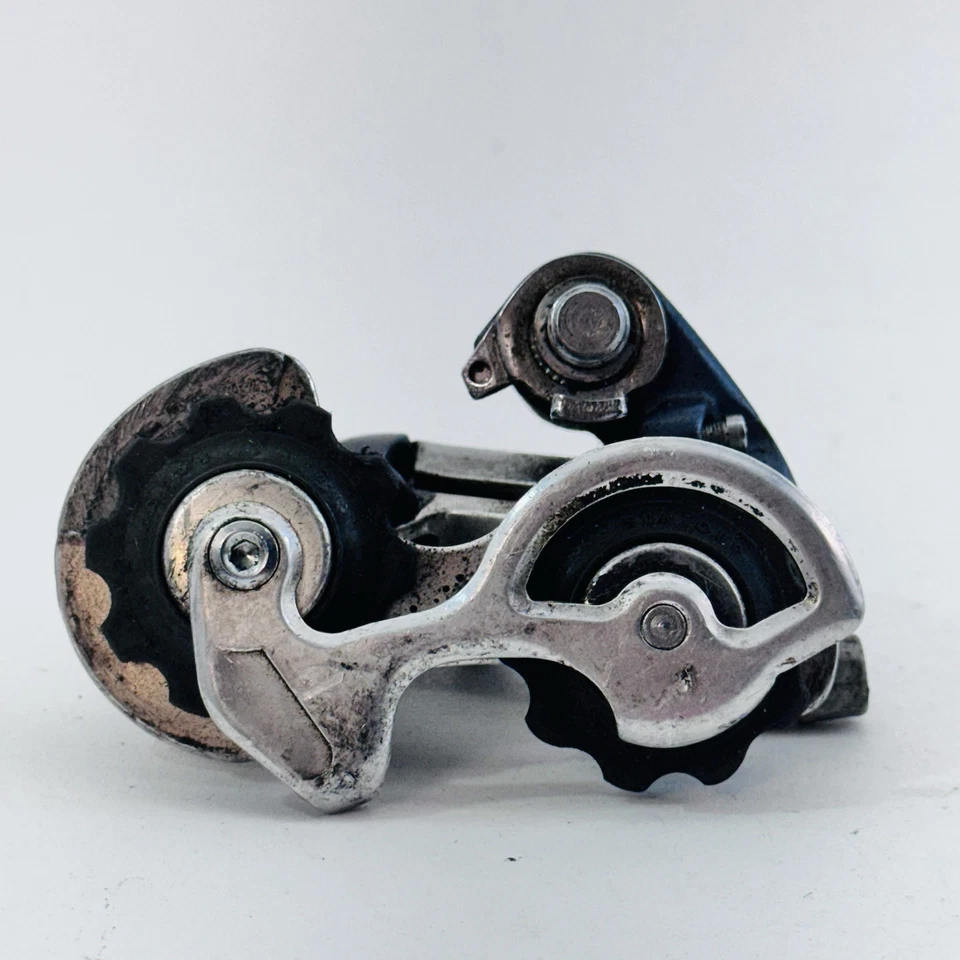 De colección Suntour GPX Desviador Trasero Accushift Jaula Corta Azul Bicicleta de Carrera 1980 A54 Foto 4 de 4