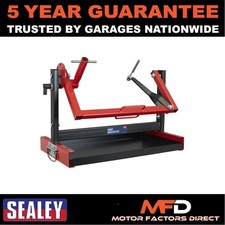 Sealey Motorcycle Engine Stand Single/Twin Cylinder 30kg Capacity MES01