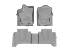 WeatherTech FloorLiner for 2016-2017 Toyota Tacoma - 1st & 2nd Row, Grey