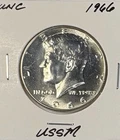 1966 UNC Special Mint Set JFK Half Dollar 40% Silver
