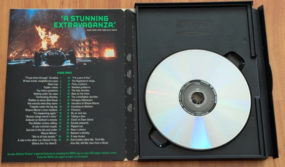 Batman Forever (DVD, 1995) - Image 3 of 3