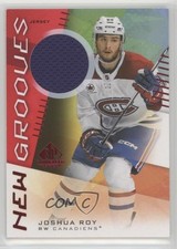 2024-25 Upper Deck SP Game Used New Grooves Jersey Joshua Roy #NG-12 Rookie RC