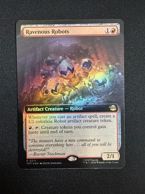 Ravenous Robots (EXTENDED FOIL) - TMNT (Magic) NM