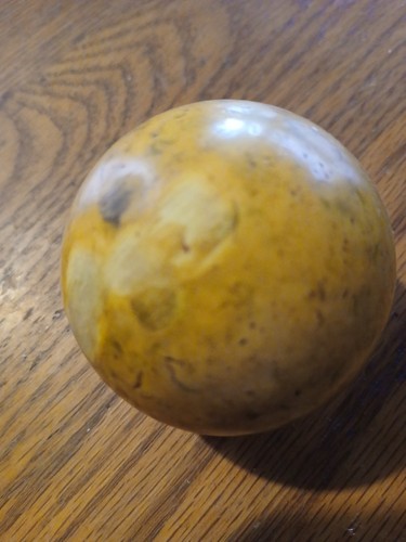 vintage Cue Ball Butterscotch 