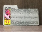 1987 GI JOE SEA SLUG  v1 FILE CARD Hasbro Accessory Original Vintage