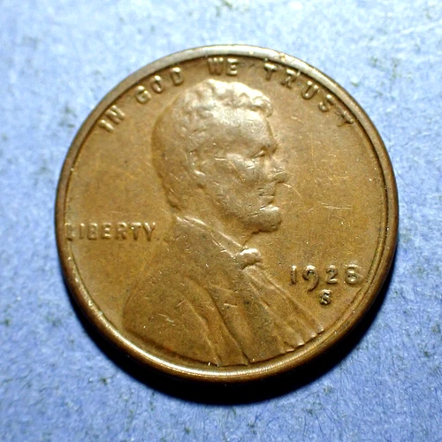 1928-S Lincoln Cent  XF