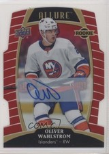 2019 Upper Deck Allure Rookies Red Rainbow /249 Tier 2 Oliver Wahlstrom Auto au7