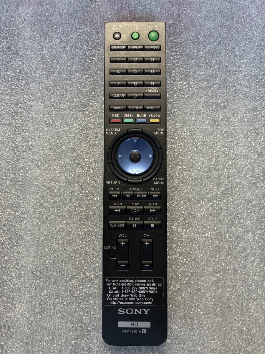 rmt-b104?C Blu - ray BDユニバーサルリモートfor bdp-s350?bdp-s301?bdp-s185?bdp-s560?bdp-bx57?Sony Blu - ray Disc Player n5ksbvb New Remote Control fits for Sony RMT-B104P RMT-B104C RMT-B104A BLU