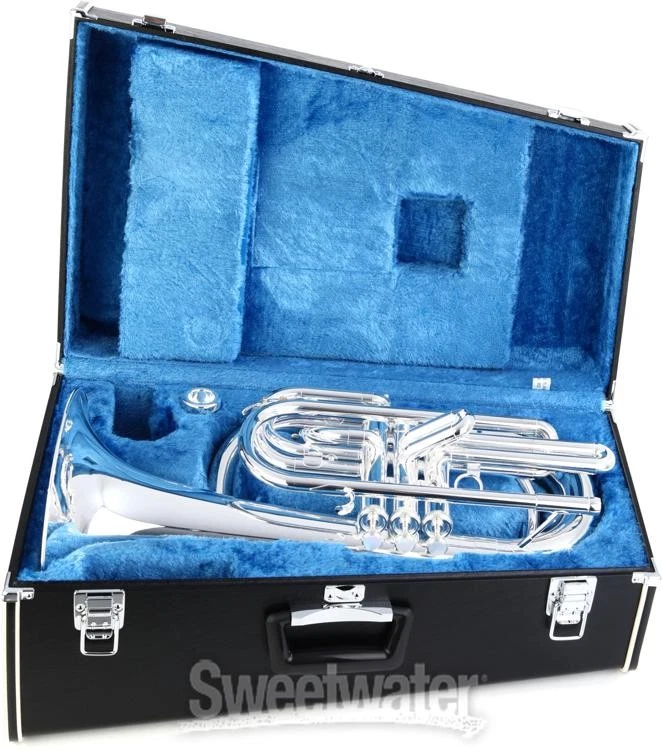 Yamaha YBH-301M Marching Baritone - Silver-plated - Image 3 of 4