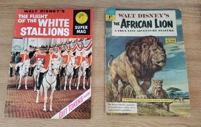 Disney's The African Lion (1955) & The Flight Of The White Stallions (1964)