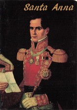 Mexican General Antonio Lopez de Santa Anna VTG Continental Postcard Unposted
