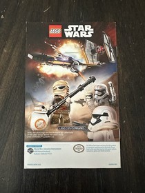 Nintendo Wii U WiiU Manual Onky Lego Star Wars The Force Awakens 