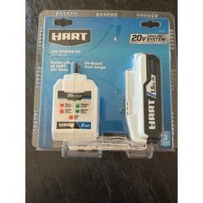 HART 20V Starter Kit 1.5Ah Lithium-Ion Battery and 2Amp Fast Charger HPSK01