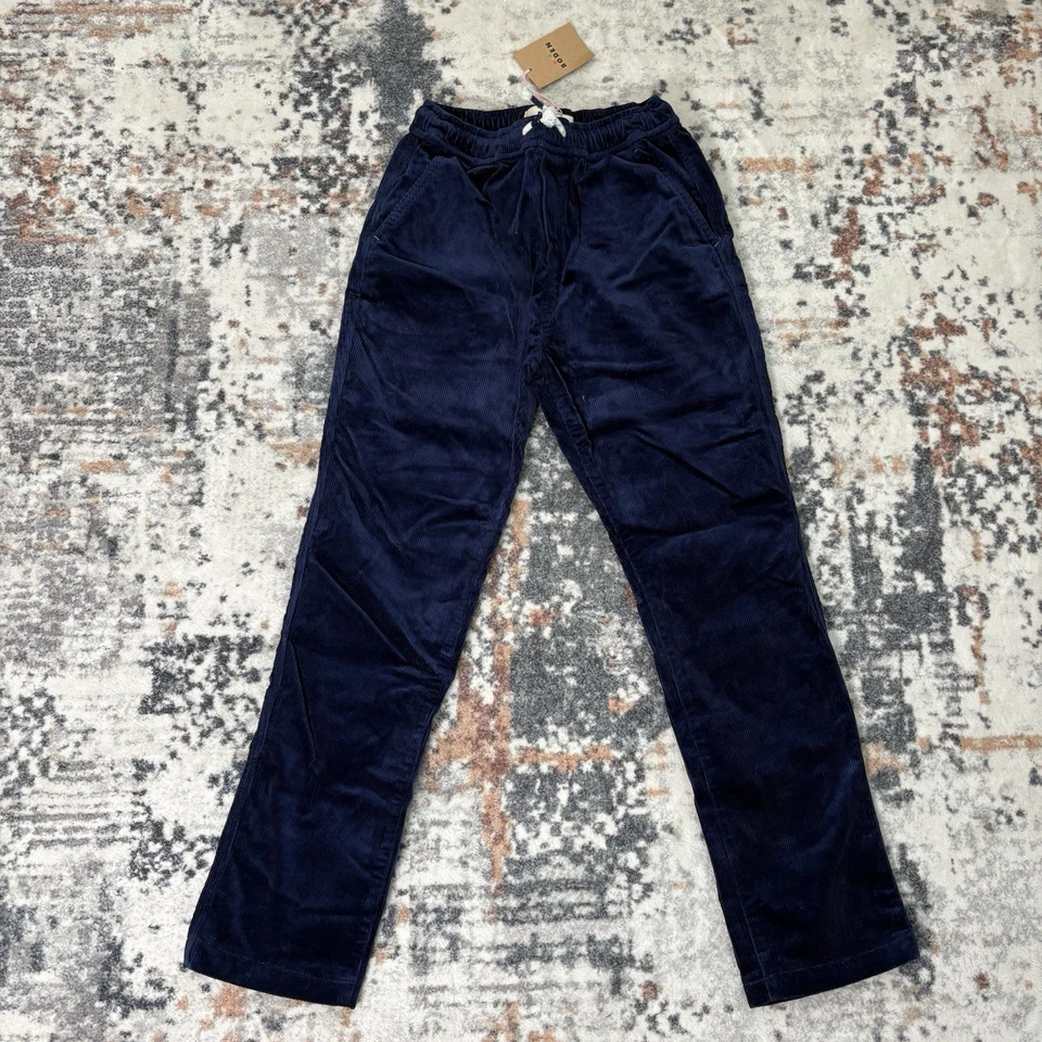 Pantalones de pana Mini Boden para niños con cintura ajustable azul marino talla: 10 años nuevos con etiquetas Foto 2 de 4