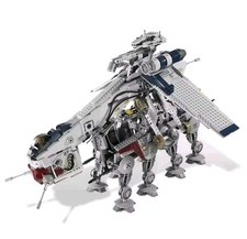 Star Wars Republic Dropship with AT-OT Walker Compatible 10195 Transport Ship To