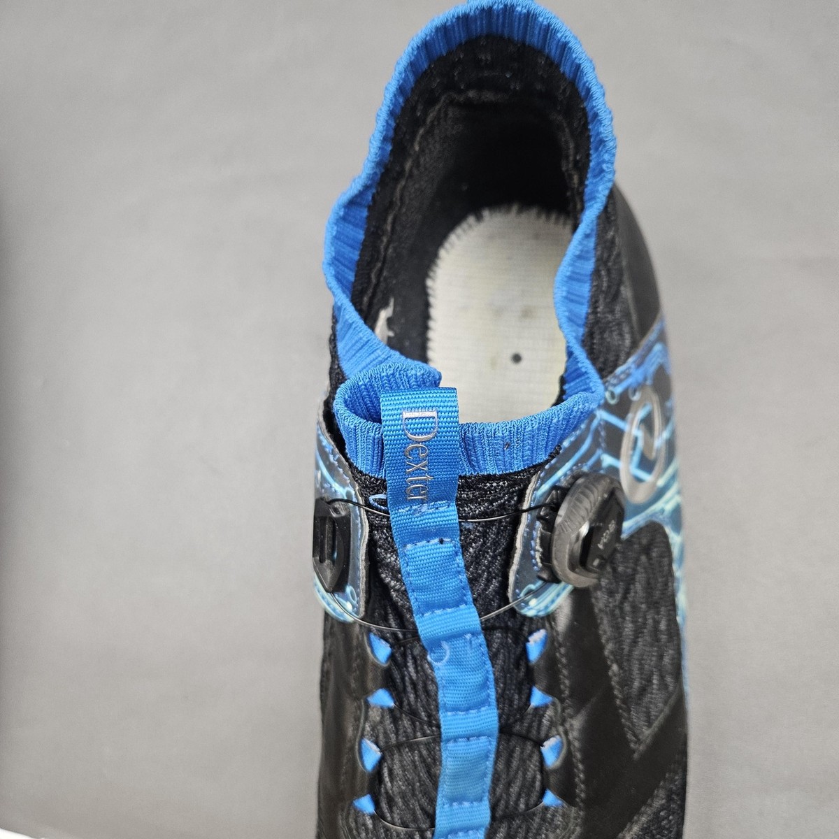 Dexter The 9 Sidewinder BOA Bowling Shoes Mens 14 M Black Blue