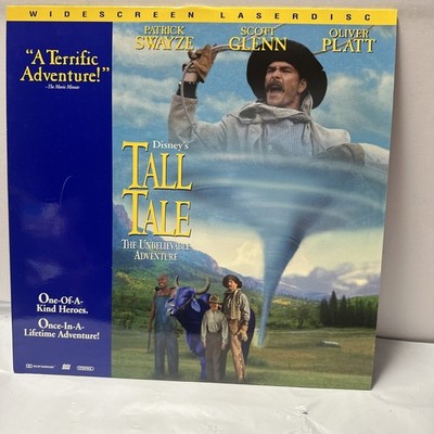 Disney's Tall Tale Laserdisc LD Original Shrink Disk Near Mint  Patrick Swayze