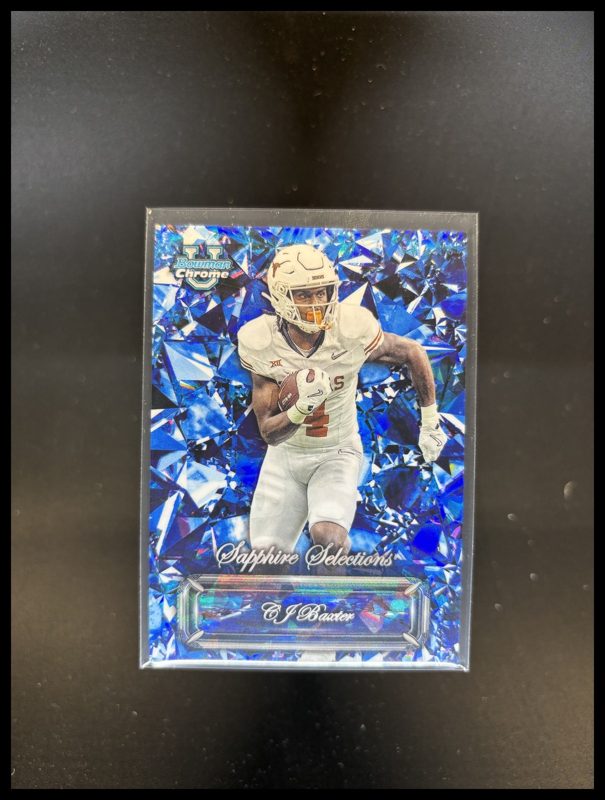 2024 Bowman Chrome University Sapphire CJ Baxter Selections #SS-6