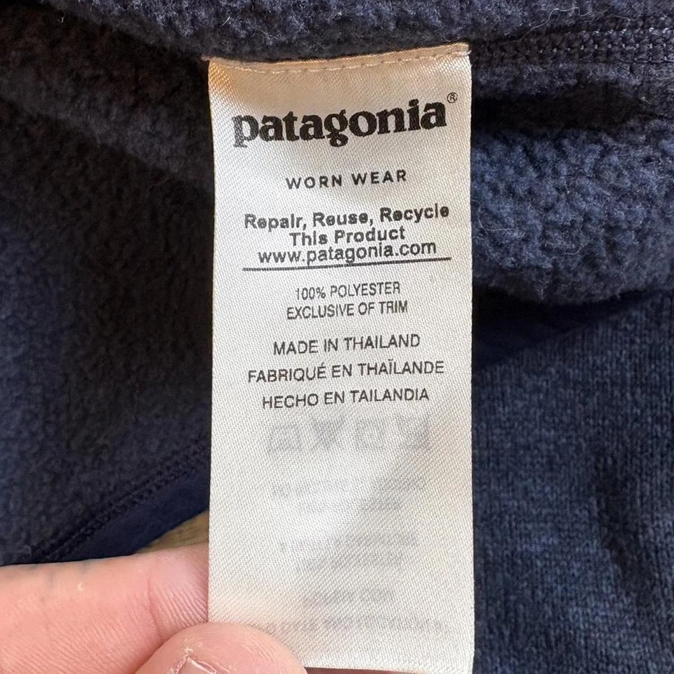 Suéter Patagonia Better Cuarto Cremallera Pullover Polar Talla Grande Foto 3 de 4