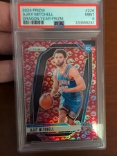 2024-25 Prizm Ajay Mitchell RC Dragon Year #22/88 Thunder PSA 9