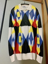 Gianni Versace Long Sleeve Shirt Unworn Rare Vintage Tailored Repaired Hole