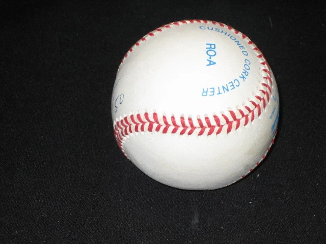 MATT LAWTON YANKEES LEGEND AUTÉNTICO FIRMADO A MANO AUTOGRAFIADO OAL BÉISBOL Foto 3 de 4