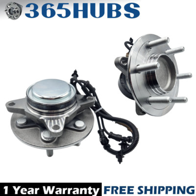 (2) Front RWD Wheel Bearing Hub: 21-23 Ford F-150 (no 5.2L/electric)