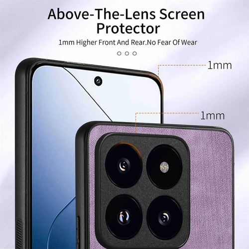 Ring Leather Card Slot Phone Case For Redmi Note 14 13 12 11 Pro Xiaomi 14T 11 - Picture 5 of 26